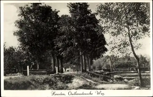 Ak Heusden Nordbrabant, Oudheusdensche Weg