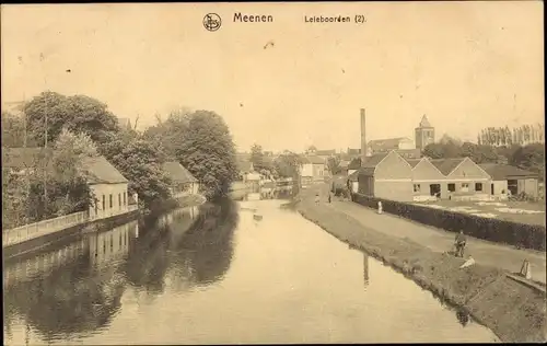 Ak Menin Menen Meenen Lys Westflandern, Leieboorden