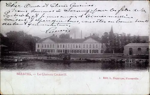 Ak Seraing Wallonien Lüttich, Chateau Cockerill
