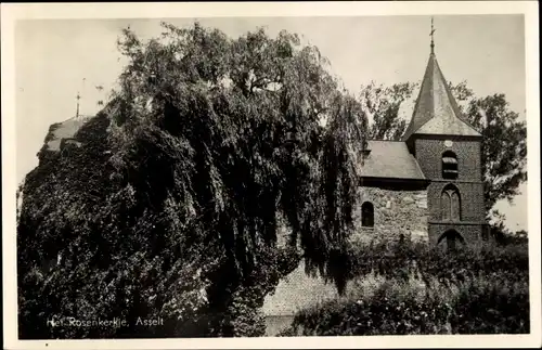 Ak Asselt Roermond Limburg, H. Hart Rozenkerkje