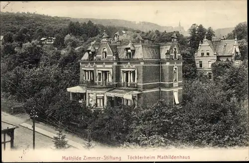 Ak Kassel in Hessen, Mathilde Zimmer Stiftung, Töchterheim Mathildenhaus