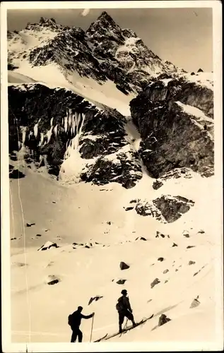 Ak Zermatt Kanton Wallis Schweiz, Skipartie, Berge