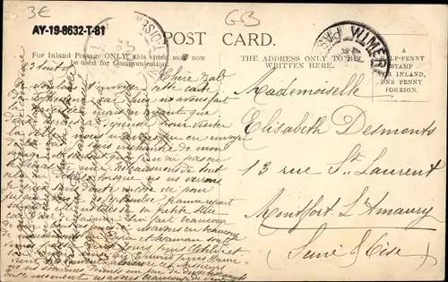 Ak Folkestone Kent England, Hotel Metropole