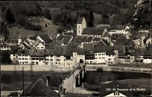 Ak Saint Ursanne Kanton Jura, Le Doubs