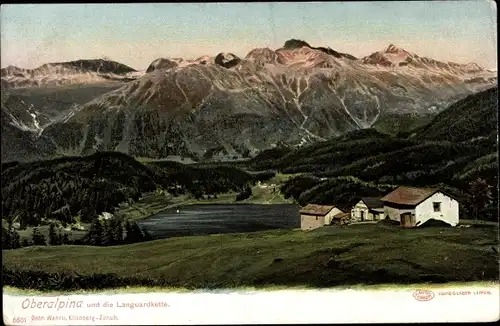 Ak Kanton Graubünden Schweiz, Oberalpina und die Languardkette