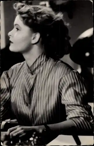 Foto Schauspielerin Johanna Matz, Profilansicht