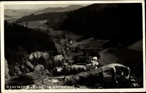 Ak Teplice nad Metují Weckelsdorf Wekelsdorf Region Königgrätz, Mettautal
