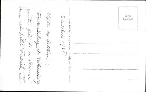 Ak Fredensborg Kommune Dänemark, Hotel Frederik IV og Store Kro