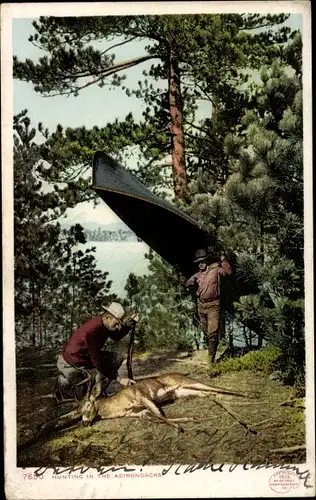 Ak Hunting in the Adirondack Mountains, New York State USA