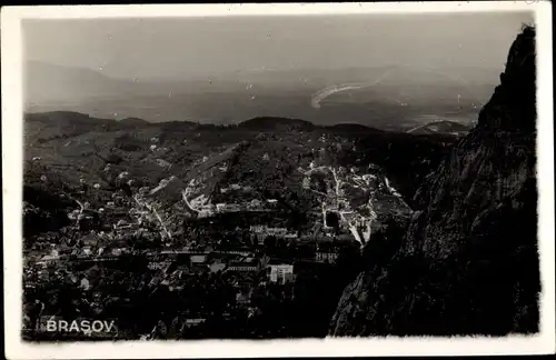 Ak Brașov Brassó Kronstadt Rumänien, Gesamtansicht