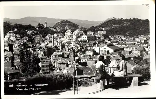 Ak Plovdiv Plowdiw Bulgarien, Gesamtansicht