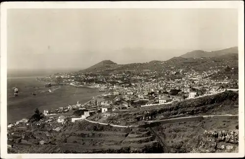Ak Funchal Insel Madeira Portugal, Gesamtansicht