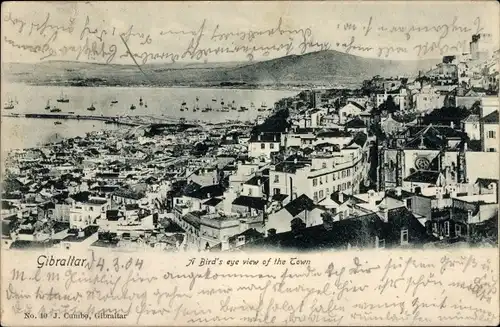 Ak Gibraltar, Gesamtansicht