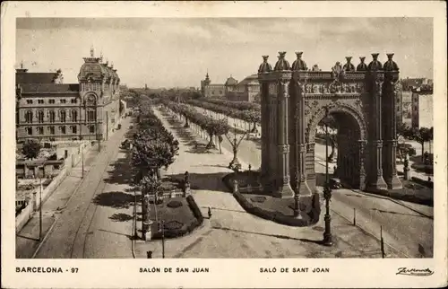 Ak Barcelona Katalonien Spanien, Salon de San Juan