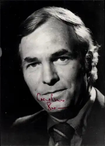 Foto Cornelius Bormann, Auslandskorrespondent beim ZDF, Portrait, Autogramm