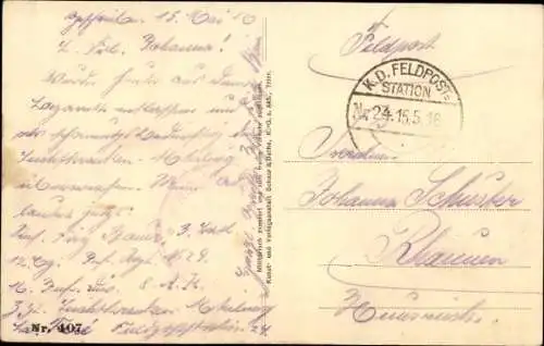 Ak Laon Aisne, Kathedrale