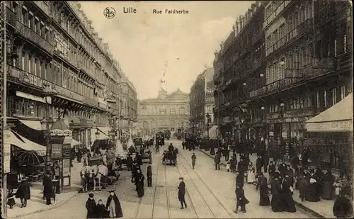 Ak Lille Nord, Rue Faidherbe