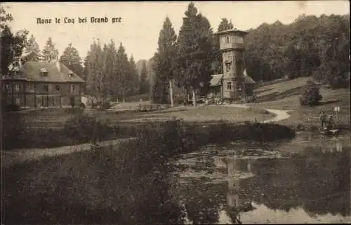 Ak Chevières Ardennes, La Noue le Coq bei Grand pre