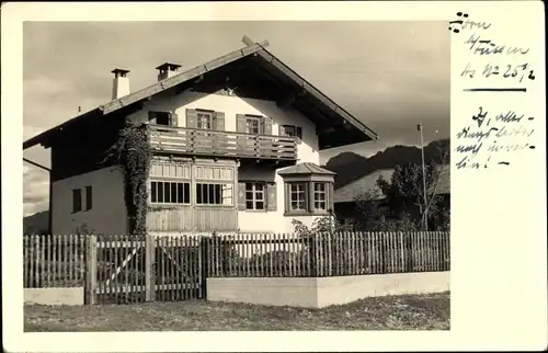 Foto Ak Füssen im Ostallgäu, Hotel