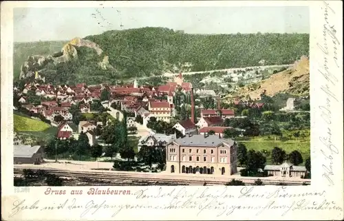 Ak Blaubeuren Baden Württemberg, Panorama