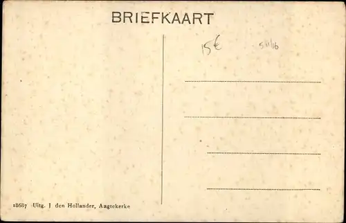 Ak Aagtekerke Zeeland Niederlande, Westhoek