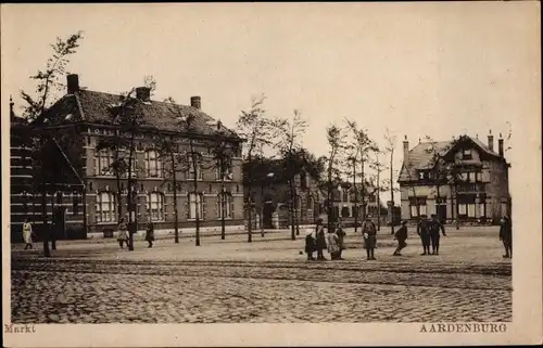Ak Aardenburg Sluis Zeeland Niederlande, Markt