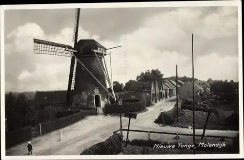 Ak Nieuwe Tonge Südholland, Molendijk