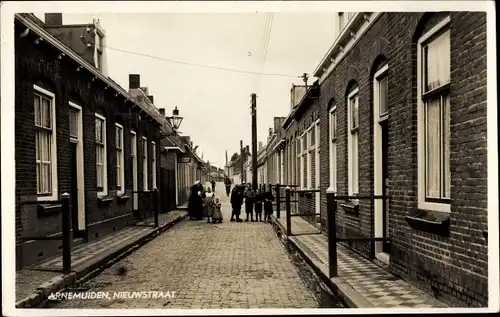 Ak Arnemuiden Zeeland, Nieuwstraat