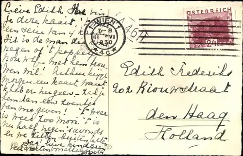 Künstler Ak Ebner, Pauli, La Declaration, Puppen, Freier