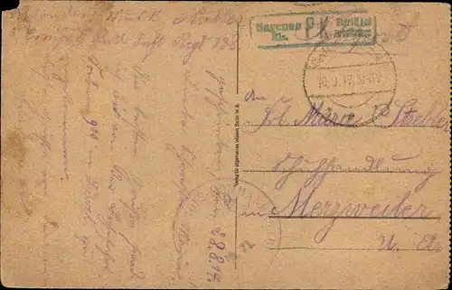 Ak Kowel Ukraine, Kaiserstraße