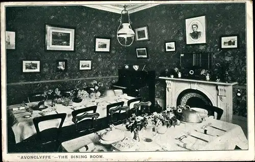 Ak Avoncliff South West England, The dining Room