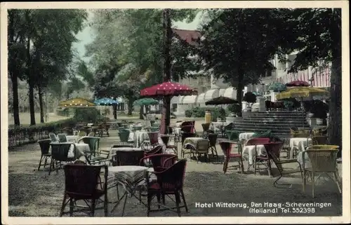 Ak Scheveningen Den Haag Südholland, Hotel Wittebrug