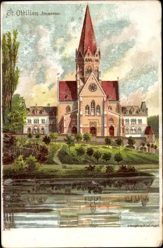 Künstler Litho Eresing in Oberbayern, Erzabtei Sankt Ottilien