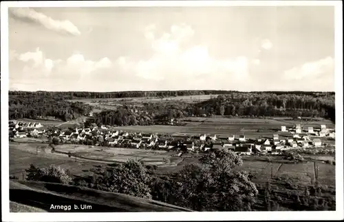 Ak Arnegg Blaustein in Württemberg, Totale, Gasthof zum Kreuz