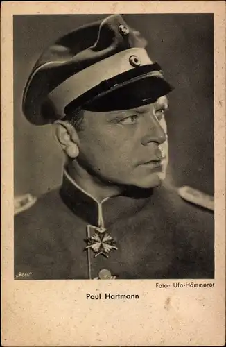 Ak Schauspieler Paul Hartmann, Filmkostüm, Uniform