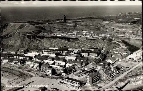 Ak Helgoland, Fliegeraufnahme