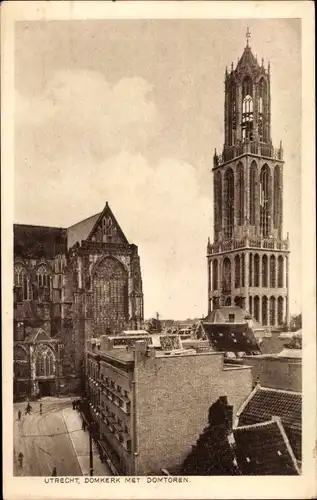 Ak Utrecht Niederlande, Domkerk, Domtoren