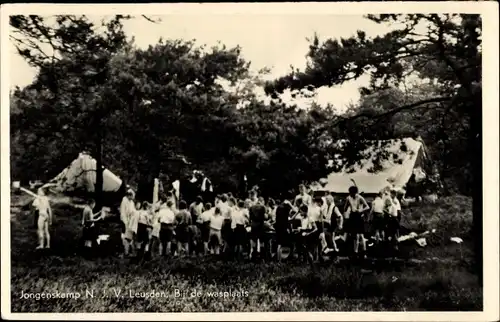 Ak Leusden Utrecht Niederlande, N.J.V. Jongenskamp