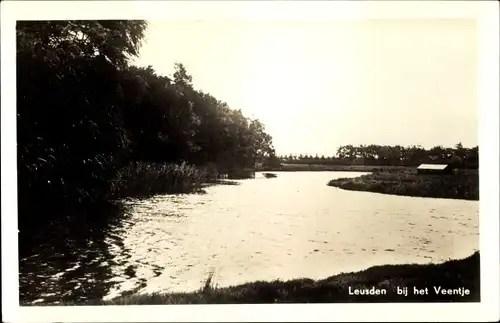 Ak Leusden Utrecht Niederlande, Bij het Veentje