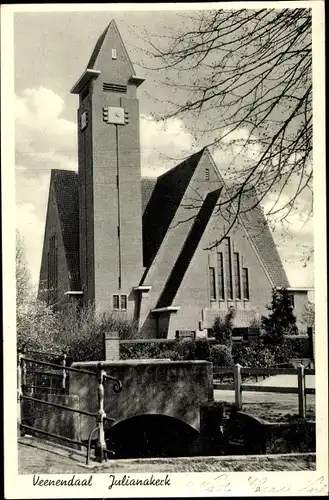 Ak Veenendaal Utrecht Niederlande, Julianakerk