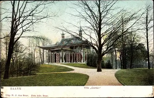 Ak Baarn Utrecht Niederlande, Villa Canton
