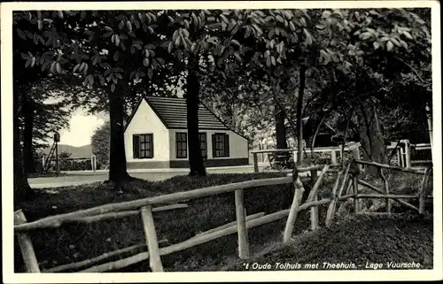 Ak Lage Vuursche Baarn Utrecht Niederlande, 't Oude Tolhuis met Theehuis