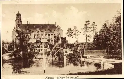 Ak Baarn Utrecht Niederlande, Kasteel De Hooge Vuursche