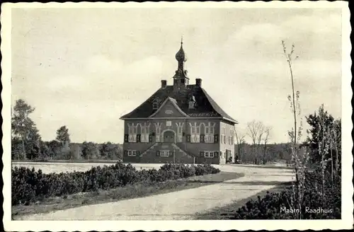 Ak Maarn Utrecht, Raadhuis