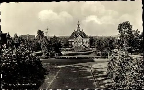 Ak Maarn Utrecht, Gemeentehuis