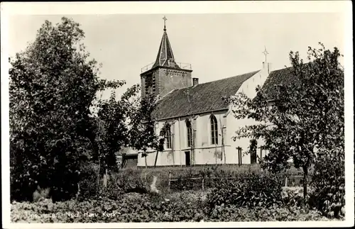 Ak Bunschoten Utrecht Niederlande, Ned. Herv. Kerk