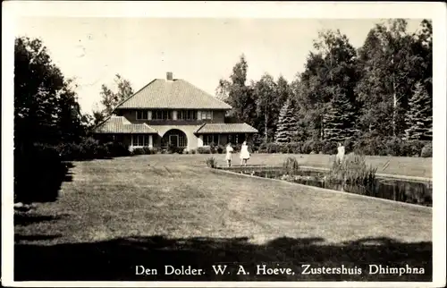 Ak Den Dolder Utrecht Niederlande, Zustershuis Dhimphna, W. A. Hoeve