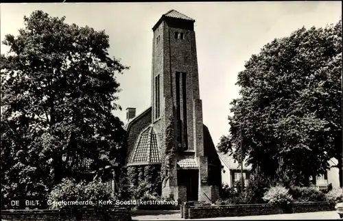 Ak De Bilt Utrecht Niederlande, Gereformeerde Kerk, Soestdijkerstraatweg