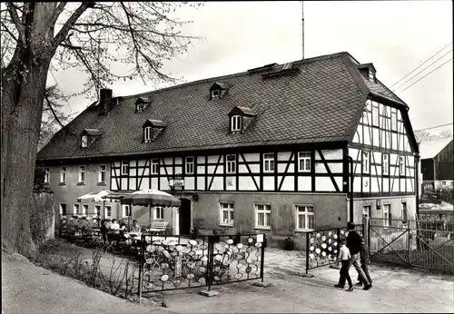 Ak Großolbersdorf Erzgebirge, Gaststätte Zur Linde