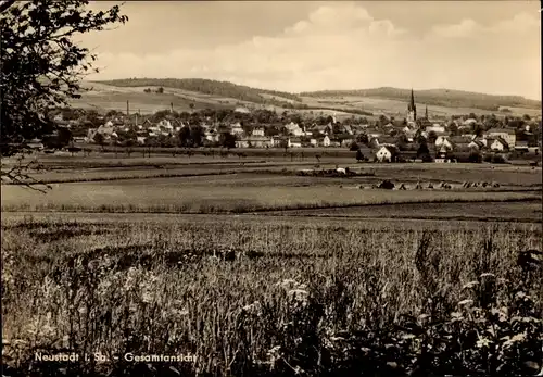 Ak Neustadt in Sachsen, Gesamtansicht